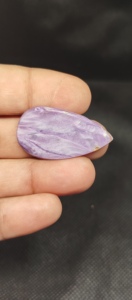 Cabujón de Charoita Natural Pulido, Gema Suelta Marrón para Joyería - Product Image 5