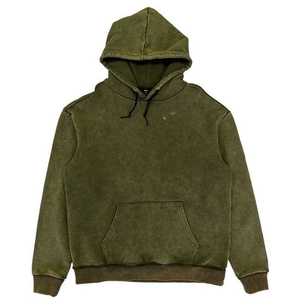 Sudadera con Capucha Personalizada para Hombre, Invierno, Bordada, Lavada al Ácido, 100% Algodón, Felpa, Lisa, de Alta Calidad, Estilo Vintage Desteñido - Product Image 1