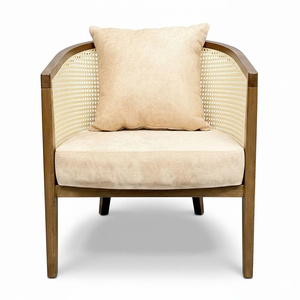 Scandinavian Design Single Sofa <b>Chair</b> with Ash Wood Frame GSD68060 - Product Image 4