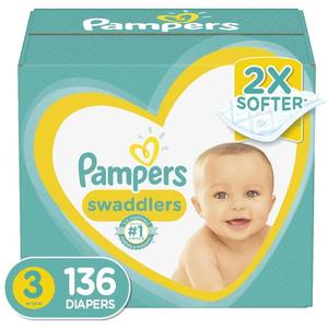 Pañales para recién nacidos de Pampers Swaddlers, tallas para bebés de 1 a 6 meses, todos los tamaños disponibles, de 2 a 12 meses - Product Image 5