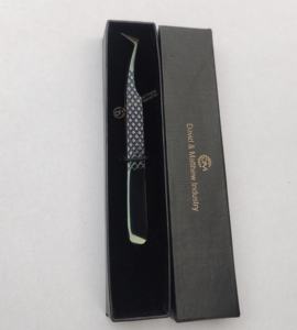 แหนบขนตาสแตนเลสปลายโค้งมนอุปกรณ์ขนตาเพิ่มวอลลุ่มดูแลความงามฉลากตามสั่ง - Product Image 2