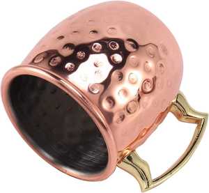 Thermos en cuivre de qualité supérieure fait à la main, écologique, avec isolation thermique de plus de 24 heures, design moderne - Product Image 2