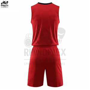 ชุดบาสเก็ตบอลออกแบบและสั่งทำพิเศษ น้ำหนักเบา ชุดกีฬาออกแบบเอง ผลิตในปากีสถาน - Product Image 3