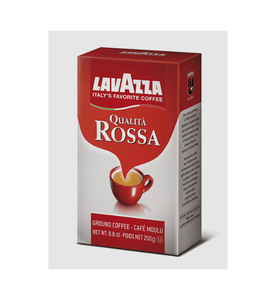Café moulu Lavazza Qualita Rossa de qualité supérieure 250g - Importation directe pour les distributeurs et les chaînes - Product Image 3