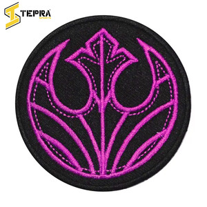 Superbe qualité TEPRA SPORTS PVC patchs de broderie personnalisés meilleur fournisseur en gros pour les vêtements utiliser de nouveaux produits-chapeau de fleur de coeur - Product Image 3