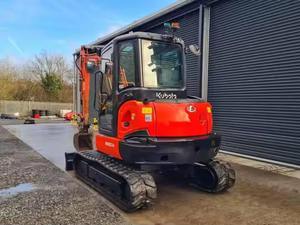 Mini excavatrice KX057-4 utilisée de Kubota meilleure mini excavatrice de Kubota de fabrication disponible à la vente - Product Image 5