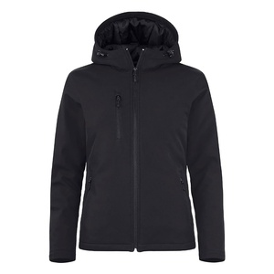 Vestes Softshell à Capuche en Coton Tricoté Écologiques Imperméables et Coupe-Vent pour Femmes Randonnée en Plein Air Vente en Gros Hiver 2026 - Product Image 1