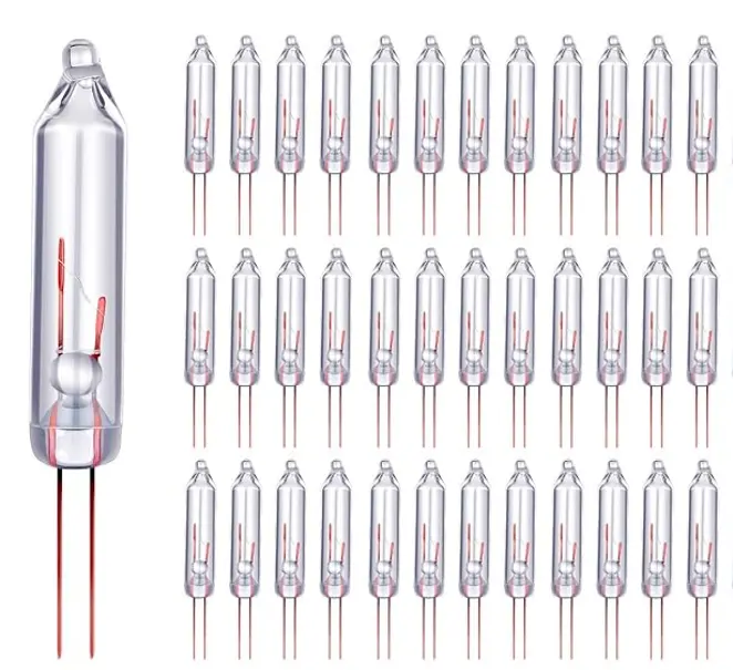 Superheldere 2.5 Volt Mini-Vervangingslampen Kerstboom Seizoensgebonden Licht Voor Buitendecoraties 0.17 Ampère, 0.42 Watt Heldere Bollen