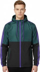 Chaqueta Cortavientos Impermeable Ligera y Personalizable de Manga Larga para Equipos al Aire Libre, Agrega Tu Propio Logotipo - Product Image 2