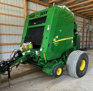 Round Hay <b>Baler</b> Straw John Deeree <b>Baler</b> Machine Farm Machinery. - Product Image 3