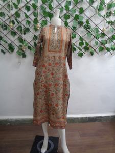 Venta caliente tela viscosa Premium ropa India conjunto de Kurta impreso Digital de mujer para ocasiones de fiesta de boda de la India - Product Image 3