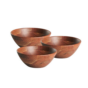 Wholesale hot Selling Natural Acacia Wood <b>Bowls</b> Custom Made Extra <b>Large</b> Wooden <b>Salad</b> <b>Bowls</b> Serving <b>Bowl</b> Exporter From India - Product Image 4