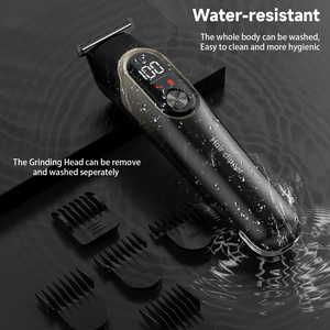 Tóc Cắt Tông Đơ Thiết Lập Cho Nam Giới Chuyên Nghiệp Điện Dao Cạo Lá Máy Cạo Râu Cho Nam Giới Mặt Râu Không Dây Nhà Tóc Cắt - Product Image 5