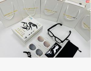 Gafas de IA Premium 2026 con Pantalla Integrada - Marco Brillante - Garantía de 3 Años - Conectividad USB - Sonido Envolvente 2.1 - Banda Estándar - Product Image 2