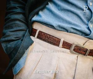 Cinturones de cuero real para hombres, hebillas elegantes y duraderas en varios estilos y opciones de colores, venta a granel de alta calidad, tendencia 2025 - Product Image 2