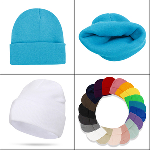 60 Colors Beanies Manufacturer Custom logo Embroidery <b>Winter</b> Knit <b>Hats</b> Beanie - Product Image 5