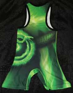 Vente en gros 80% polyester 20% spandex maillots de lutte conceptions personnalisées services OEM vêtements de sport ensembles d'art martial impression Pakistan - Product Image 3