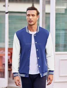 New Arrival Custom Made Men's Varsity <b>Baseball</b> <b>Bomber</b> <b>Jacket</b> High Quality Woolen Fabric Casual Embroidery OEM Design XL <b>Jacket</b> - Product Image 1