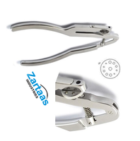 Pince coupante à anneaux en acier inoxydable de haute qualité avec 2 rangées de trous, 17 cm, instruments chirurgicaux manuels certifiés CE Classe I