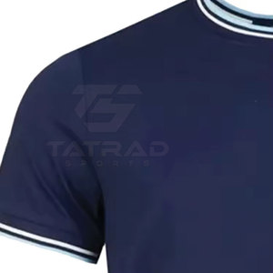 เสื้อยืดผู้ชายผ้าฝ้าย 100% คุณภาพสูง ผลิตตามสั่ง ระบายอากาศได้ดี แห้งเร็ว เหมาะสำหรับออกกำลังกาย ฟิตเนส วิ่ง และฝึกซ้อม - Product Image 4