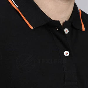 Superventas ligero transpirable para hombre para camisas último diseño patrón sólido tejido de punto 100% algodón manga corta en línea - Product Image 6