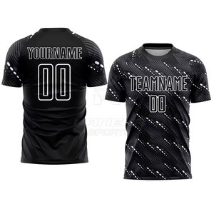 Nouveau style de maillot de sublimation à manches courtes, respirant, pour l'été, de haute qualité, 100% polyester, tissu en maille lisse, confortable à porter - Product Image 3