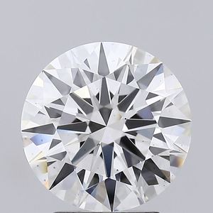 G Color VS2 Clarity Size 3.00 Ct Poli Labgrown Diamond Round Shape HPHT-CVD Diamond Jewelry Loose Diamonds - Product Image 1