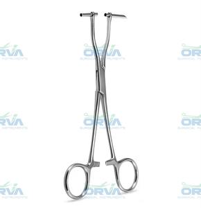 Juego de instrumentos quirúrgicos de fórceps manuales de cuerpo de acero inoxidable para herramienta de abrazadera de perforación corporal - Product Image 1