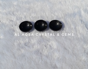 Wholesale 2-Inch Black Tourmaline Bowl Semi-Precious Crystal <b>Crafts</b> for Reiki Kitchen Tableware Accessories Minerals Gemstone - Product Image 4