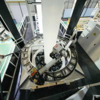 Machine à film soufflé FFS pour l'emballage de matériaux chimiques en vrac