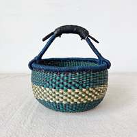 Panier Bolga en herbe de mer écologique, naturel, à prix avantageux, de haute qualité, prix de gros, OEM accepté