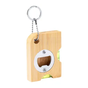 Portachiavi Ecologico in Bambù Mackie, Accessorio Sostenibile in Legno - Product Image 1