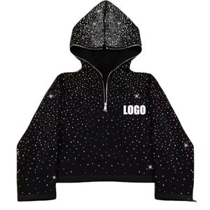 Tech Fleece Sweat à capuche pour hommes Stone Work Full Face Hoodies Soft Wind Proof Respirant Cotton Thick Warm Winter Crop Hoodies - Product Image 1