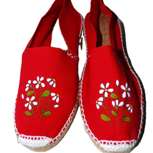 Alpargatas de yute muy atractivas y cómodas para niñas, zapatos de lona pesados y sostenibles de Bangladesh - Product Image 2