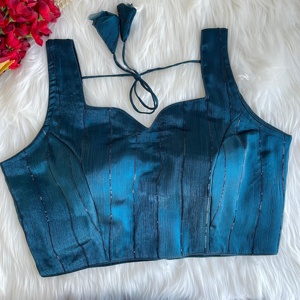 Zimi Chu เสื้อเบลาส์ผ้าทันสมัยสำหรับฤดูร้อนเสื้อสไตลส์พร้อมโบว์ด้านหน้าสวยงามเสื้อสไตล์สุภาพ - Product Image 5