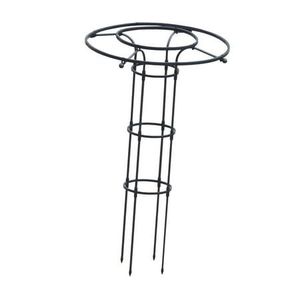 Bâton de jardin en métal durable Support et décoration pour plantes résistant à la rouille Installation facile Utilisation intérieure et extérieure Parfait pour le jardinage - Product Image 1