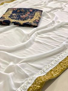 ชุดคอสเพลย์ปักลายสำหรับผู้หญิง,ชุดเดรสปาร์ตี้ออกแบบแฟนซีสไตล์บอลลีวูดชุดผ้าจอร์เจียชุดทำงานสำหรับผู้หญิงช้อปปิ้งออนไลน์ขายส่ง - Product Image 5