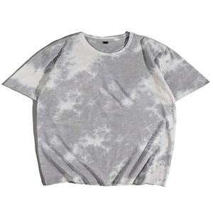 Precio al por mayor Ropa informal para hombres Nueva Camiseta de algodón lavado ácido de gran tamaño Impresión digital para la venta - Product Image 6