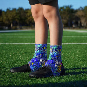 Custom Adult Kid American Football Training Equipment Football Cleat Cover Spats Customizable Spats for Kid <b>Sports</b> - Product Image 5