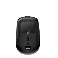 Souris rechargeable sans fil CHERRY MW 8C ADVANCED originale avec double mode (Bluetooth et 2.4 GHz) 3000 Dpi Sac de transport inclus