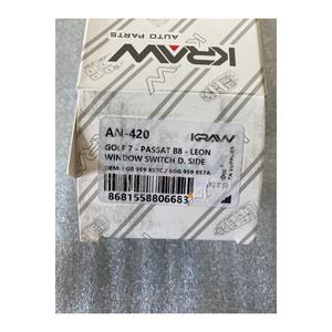 Interruptor de Ventana Delantera Izquierda para Volkswagen Passat B8 COMPATIBLE 5G0 9598 5C Interruptores Automáticos - Product Image 2