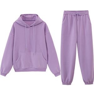 Sweat-shirt à capuche 100% coton polaire décontracté pour homme Ensemble de survêtement de jogging respirant personnalisé 500GSM pour l'hiver - Product Image 5