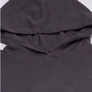 Venta al por mayor personalizado ligero de punto Sudaderas de las mujeres de peso pesado de manga larga Crop Top Sudadera con capucha Cordón de gran tamaño - Product Image 5