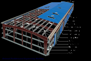 La construction durable supérieure a pré machiné les poutres en acier de haute résistance Castellated pour l'usage de maison - Product Image 2