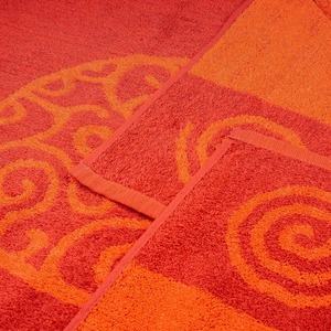 ผ้าขนหนูย้อมลายโลโก้แบบกำหนดเองคุณภาพสูงสำหรับโรงแรมชายหาดสีพื้นย้อมสีแบบกำหนดเองดีไซน์ใหม่ - Product Image 5