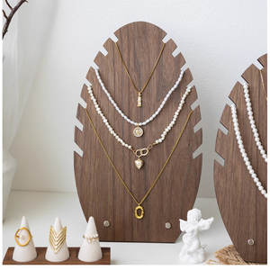 Vente chaude Métal Bijoux Stand Collier Titulaire Top Tendance Haute Qualité Porte-Bijoux Dernière Conception Meilleure Vente de l'Inde - Product Image 2