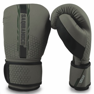Guantes de boxeo Profesional Impermeable Cómodo Durable Lucha Logotipo personalizado con impresión Guantes DE BOXEO - Product Image 4