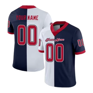 TPAZGHE Maillots de football américain personnalisés imprimés, style streetwear, pour adultes, ensemble respirant à manches courtes, séchage rapide, entraînement - Product Image 6