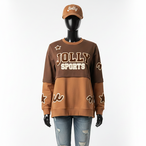 Camisetas de Mujer de Primera Calidad, Casuales, de Doble Capa, Manga Larga, con Estampado Moderno, de Algodón, Transpirables, de Doble Capa, Gran Venta - Product Image 6