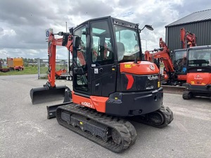 Excavatrice sur chenilles d'excavatrice de KX060-5 Kubota assez utilisée mini à vendre - Product Image 4